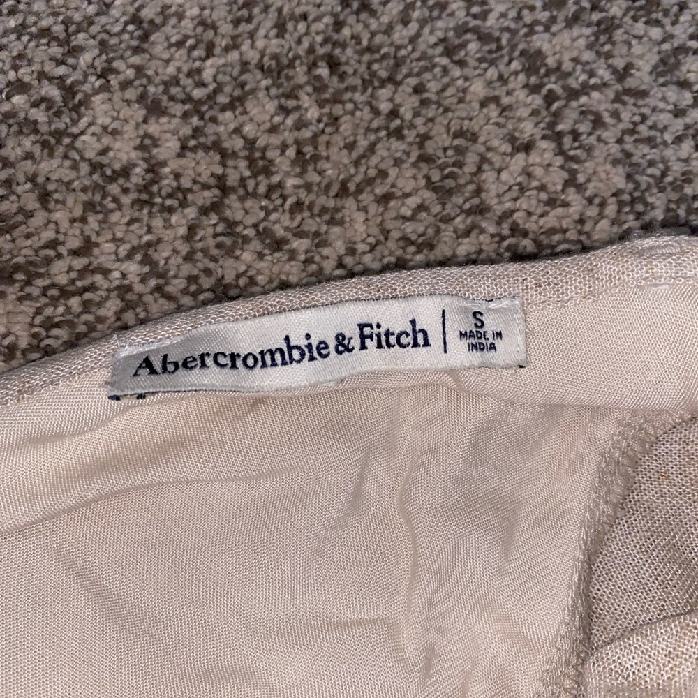 Abercrombie & Fitch Light Beige Blouse - Picture 2 of 2